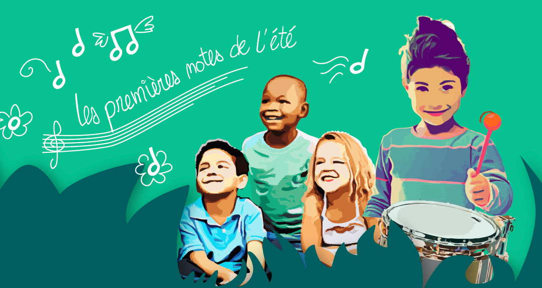 camp musical été, 4 et 5 ans